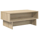vidaXL Dohányzóasztal Sonoma tölgy 80 x 46 x 35 cm Faanyag