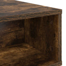 vidaXL Dohányzóasztal Füstölt tölgy 80 x 46 x 35 cm Faanyag