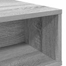 vidaXL Dohányzóasztal Szürke Sonoma 80 x 46 x 35 cm Faanyag
