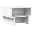vidaXL Dohányzóasztal Fehér 48 x 46 x 35 cm Faanyag