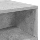 vidaXL Dohányzóasztal Beton Szürke 48 x 46 x 35 cm Faanyag