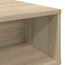vidaXL Dohányzóasztal Sonoma tölgy 100 x 46 x 35 cm Faanyag