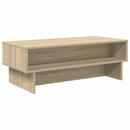 vidaXL Dohányzóasztal Sonoma tölgy 100 x 46 x 35 cm Faanyag