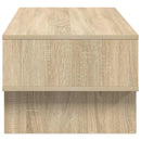 vidaXL Dohányzóasztal Sonoma tölgy 100 x 46 x 35 cm Faanyag