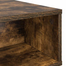vidaXL Dohányzóasztal Füstölt tölgy 100 x 46 x 35 cm Faanyag