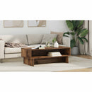 vidaXL Dohányzóasztal Öreg fa 100 x 46 x 35 cm Faanyag