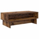 vidaXL Dohányzóasztal Öreg fa 100 x 46 x 35 cm Faanyag