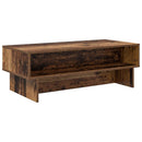 vidaXL Dohányzóasztal Öreg fa 100 x 46 x 35 cm Faanyag