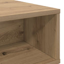 vidaXL Dohányzóasztal Artisan tölgy 100 x 46 x 35 cm Faanyag