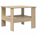 vidaXL Dohányzóasztal Sonoma tölgy 57 x 55 x 45 cm Szerelt Fa