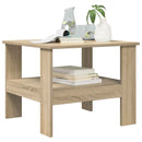 vidaXL Dohányzóasztal Sonoma tölgy 57 x 55 x 45 cm Szerelt Fa