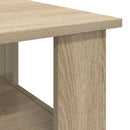 vidaXL Dohányzóasztal Sonoma tölgy 90 x 50 x 45 cm Faanyag
