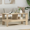 vidaXL Dohányzóasztal Sonoma tölgy 90 x 50 x 45 cm Faanyag