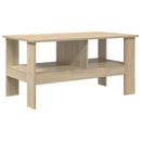 vidaXL Dohányzóasztal Sonoma tölgy 90 x 50 x 45 cm Faanyag