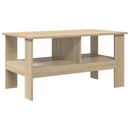 vidaXL Dohányzóasztal Sonoma tölgy 90 x 50 x 45 cm Faanyag
