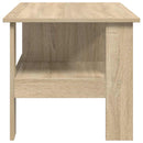 vidaXL Dohányzóasztal Sonoma tölgy 90 x 50 x 45 cm Faanyag