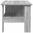 vidaXL Dohányzóasztal Szürke Sonoma 90 x 50 x 45 cm Faanyag