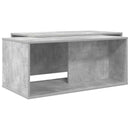 vidaXL Kávasztal Szett 2 pcs Beton Szürke Faanyag