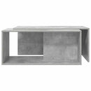 vidaXL Kávasztal Szett 2 pcs Beton Szürke Faanyag