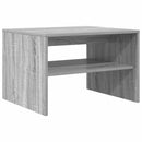 vidaXL Dohányzóasztal Szürke Sonoma 60 x 50 x 40 cm Faanyag