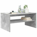 vidaXL Dohányzóasztal Beton Szürke 80 x 50 x 40 cm Faanyag