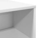 vidaXL Dohányzóasztal Fehér 100 x 50 x 40 cm Faanyag