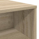 vidaXL Dohányzóasztal Sonoma tölgy 100 x 50 x 40 cm Faanyag