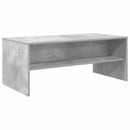 vidaXL Dohányzóasztal Beton Szürke 100 x 50 x 40 cm Faanyag