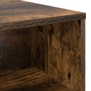 vidaXL Dohányzóasztal Füstölt tölgy 100 x 50 x 40 cm Faanyag
