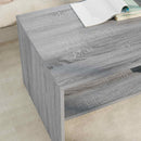vidaXL Dohányzóasztal Szürke Sonoma 100 x 50 x 40 cm Faanyag