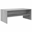 vidaXL Dohányzóasztal Szürke Sonoma 100 x 50 x 40 cm Faanyag
