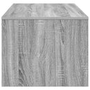 vidaXL Dohányzóasztal Szürke Sonoma 100 x 50 x 40 cm Faanyag