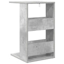 vidaXL Oldal asztal Beton Szürke 40 x 35 x 60,5 cm Faanyag