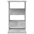vidaXL Oldal asztal Beton Szürke 40 x 35 x 60,5 cm Faanyag