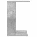 vidaXL Oldal asztal Beton Szürke 40 x 35 x 60,5 cm Faanyag