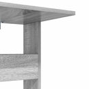 vidaXL Oldal asztal Szürke Sonoma 40 x 35 x 60,5 cm Faanyag