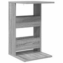 vidaXL Oldal asztal Szürke Sonoma 40 x 35 x 60,5 cm Faanyag