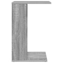 vidaXL Oldal asztal Szürke Sonoma 40 x 35 x 60,5 cm Faanyag