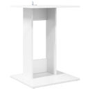 vidaXL Oldal asztal Fehér 45 x 40 x 62,5 cm Faanyag