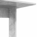 vidaXL Oldal asztal Beton Szürke 45 x 40 x 62,5 cm Faanyag