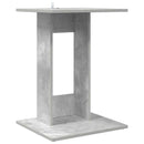 vidaXL Oldal asztal Beton Szürke 45 x 40 x 62,5 cm Faanyag