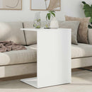vidaXL Oldal asztal Fehér 45 x 40 x 62,5 cm Faanyag