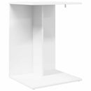 vidaXL Oldal asztal Fehér 45 x 40 x 62,5 cm Faanyag