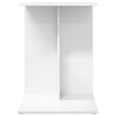 vidaXL Oldal asztal Fehér 45 x 40 x 62,5 cm Faanyag