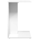 vidaXL Oldal asztal Fehér 45 x 40 x 62,5 cm Faanyag