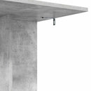 vidaXL Oldal asztal Beton Szürke 45 x 40 x 62,5 cm Faanyag