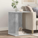 vidaXL Oldal asztal Beton Szürke 45 x 40 x 62,5 cm Faanyag
