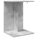 vidaXL Oldal asztal Beton Szürke 45 x 40 x 62,5 cm Faanyag