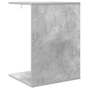 vidaXL Oldal asztal Beton Szürke 45 x 40 x 62,5 cm Faanyag