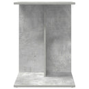 vidaXL Oldal asztal Beton Szürke 45 x 40 x 62,5 cm Faanyag